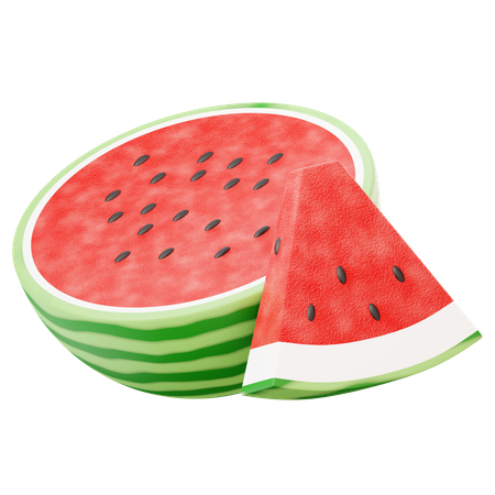 Watermelon  3D Illustration