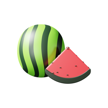 Watermelon  3D Illustration