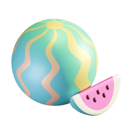 Watermelon  3D Illustration