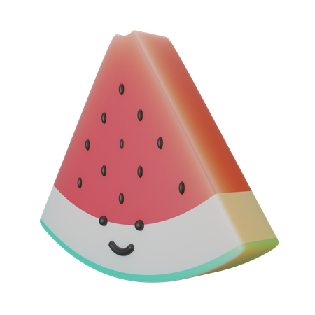 Watermelon 3D Illustration