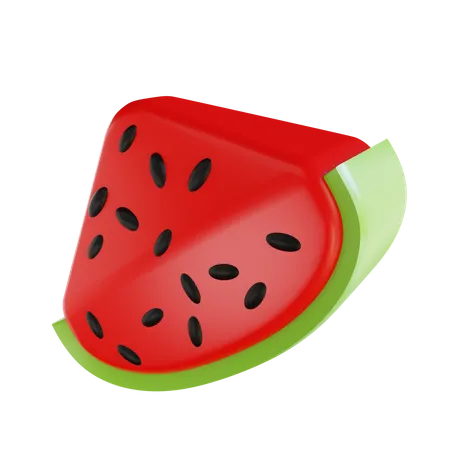 3 D Illustration Watermelon 3D Icon