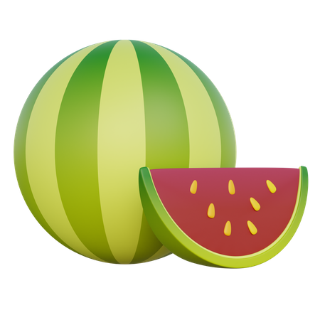 Watermelon  3D Icon