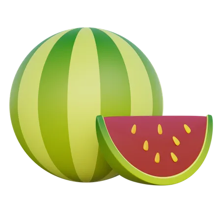 Watermelon  3D Icon