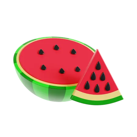 Watermelon  3D Icon