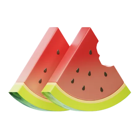 Watermelon 3D Icon