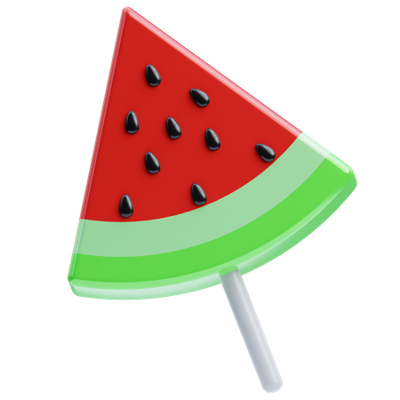 Watermelon Candy  3D Icon