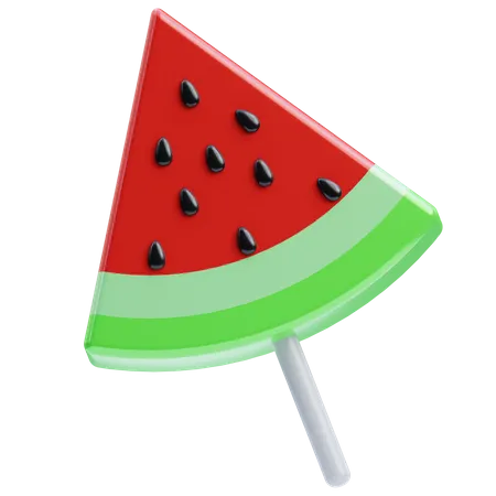 Watermelon Candy  3D Icon