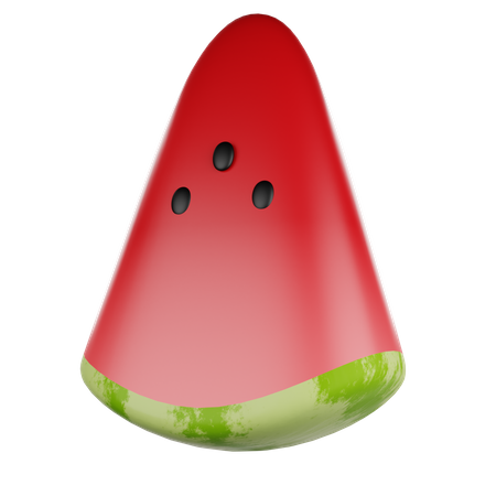 Watermelon Fruit 3D Icon