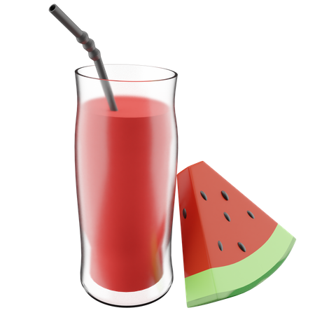 Watermelon Juice  3D Icon