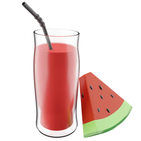 Watermelon Juice  3D Icon