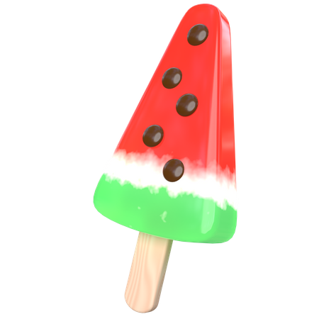 Watermelon Lolly  3D Icon