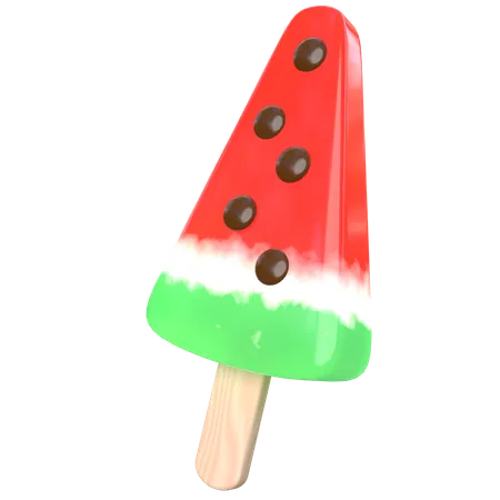 Watermelon Lolly  3D Icon