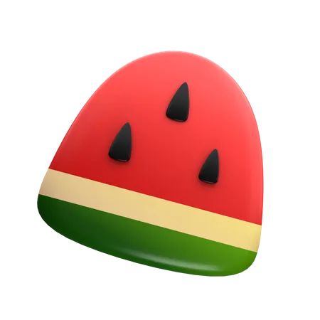 Watermelon Pieces  3D Icon