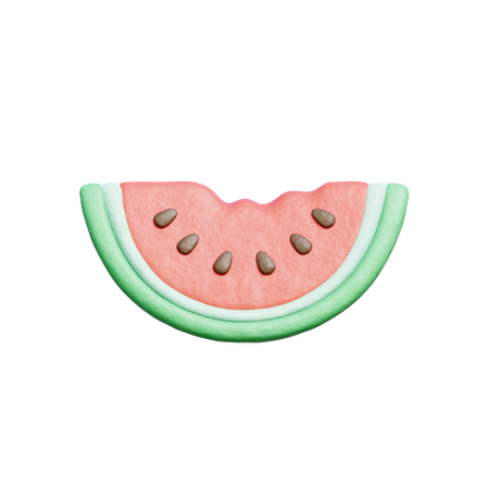 Watermelon Slices  3D Icon