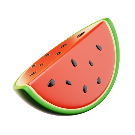 Watermelon Slices  3D Icon