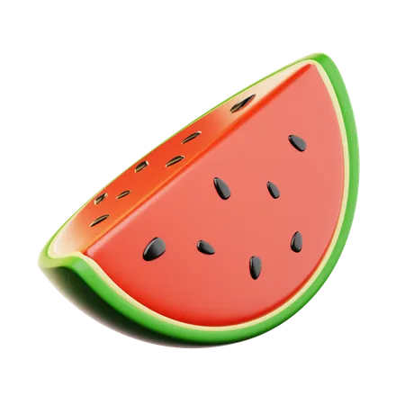 Watermelon Slices  3D Icon