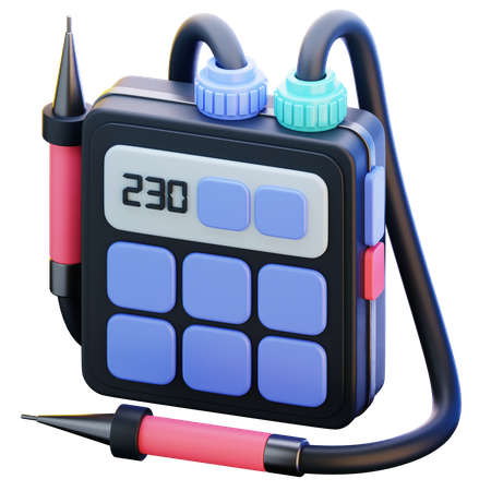 Wattmeter  3D Icon