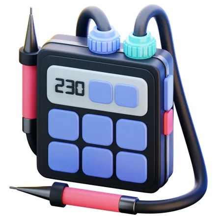 Wattmeter  3D Icon