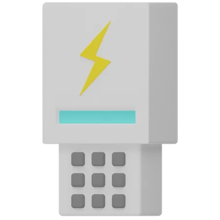 Wattmètre  3D Icon