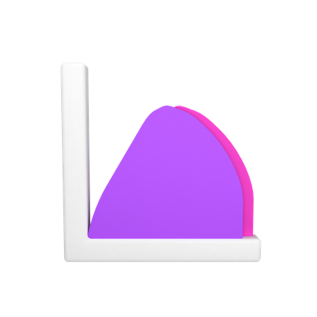 Wave Chart  3D Icon