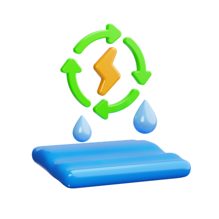 파동 에너지  3D Icon