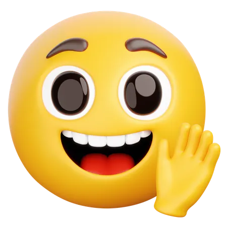 Waving Hand  3D Icon