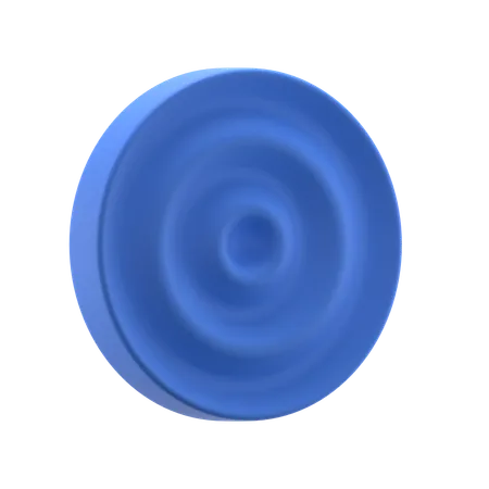 Wavy Circle 2  3D Icon