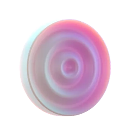 Wavy Circle 2  3D Icon