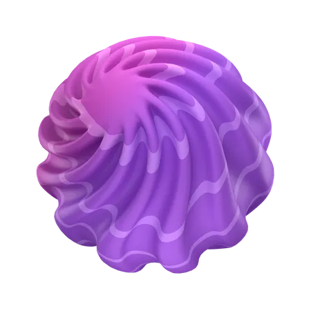 Wavy Sphere  3D Icon