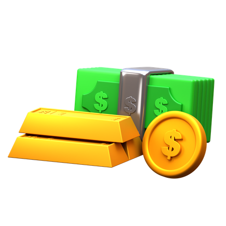 Wealth  3D Icon