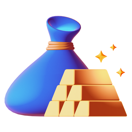 Wealth  3D Icon