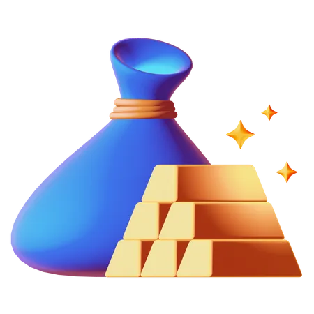 Wealth  3D Icon