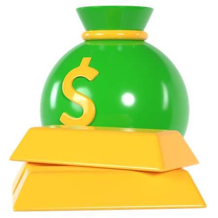 Wealth  3D Icon