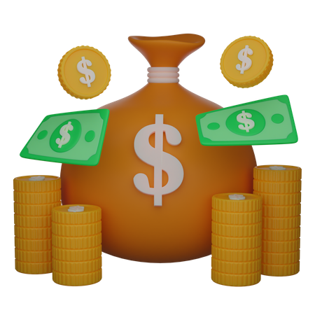 Wealth  3D Icon