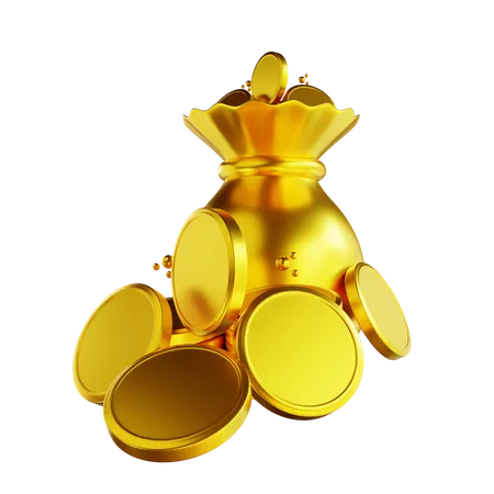 Wealth  3D Illustration