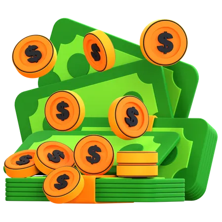 Wealth  3D Icon