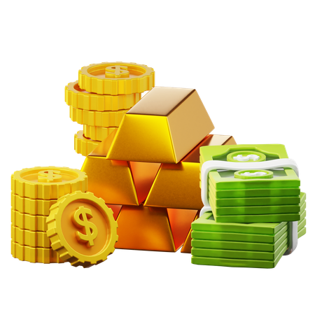 Wealth Management  3D Icon