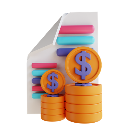 Wealth Statement  3D Illustration