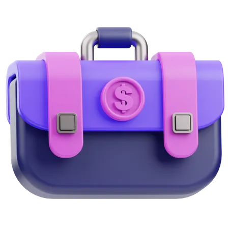 Wealthy Portfolio  3D Icon