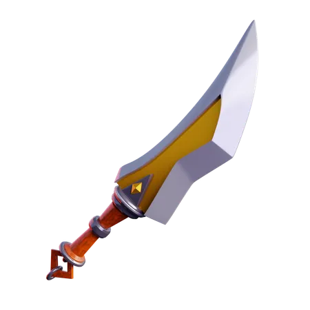 These Are 3 D Weapon Sword Icons Commonly Used In Design And Games 3D Icon