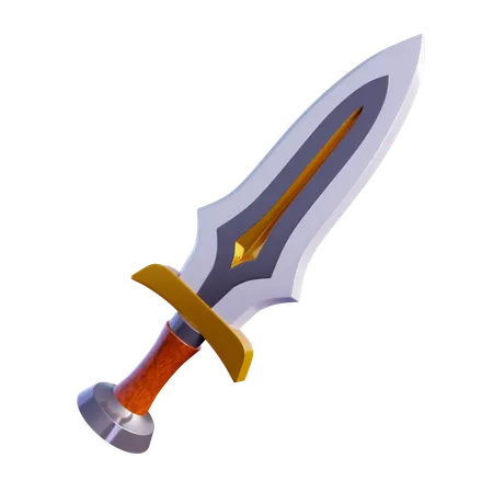 These Are 3 D Weapon Sword Icons Commonly Used In Design And Games 3D Icon