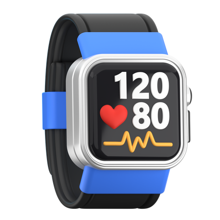 Wearable Healthcare Device  3D Icon