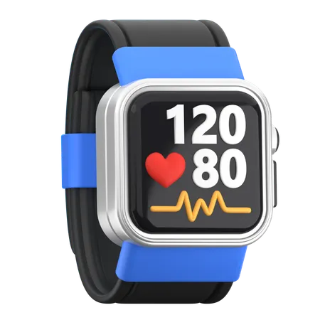 Wearable Healthcare Device  3D Icon