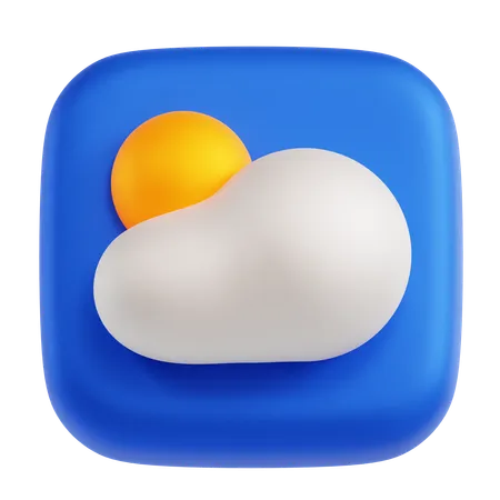 Weather  3D Icon