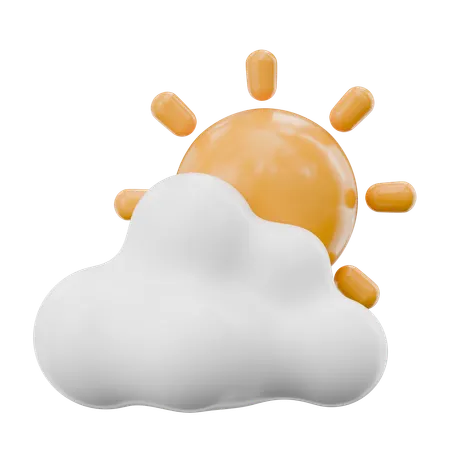 天気 3D Icon