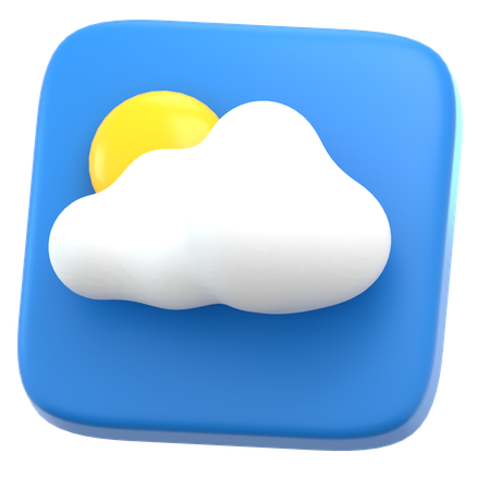 Weather  3D Icon