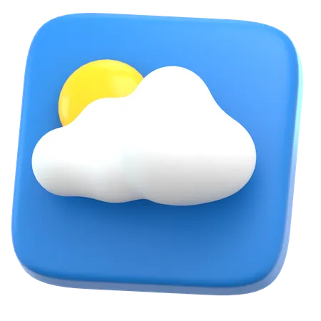 Weather  3D Icon