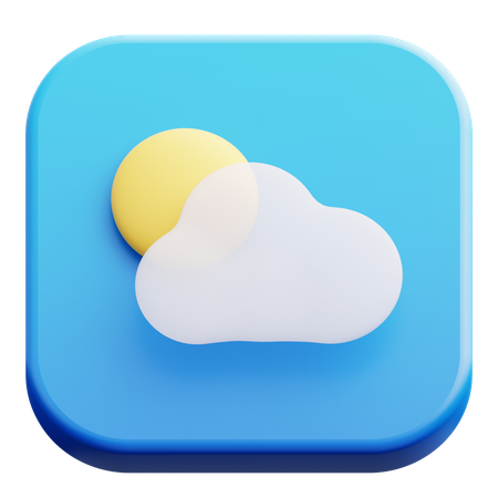 Weather  3D Icon