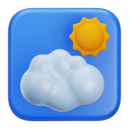 Weather  3D Icon