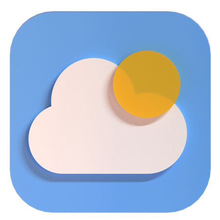 Weather  3D Icon